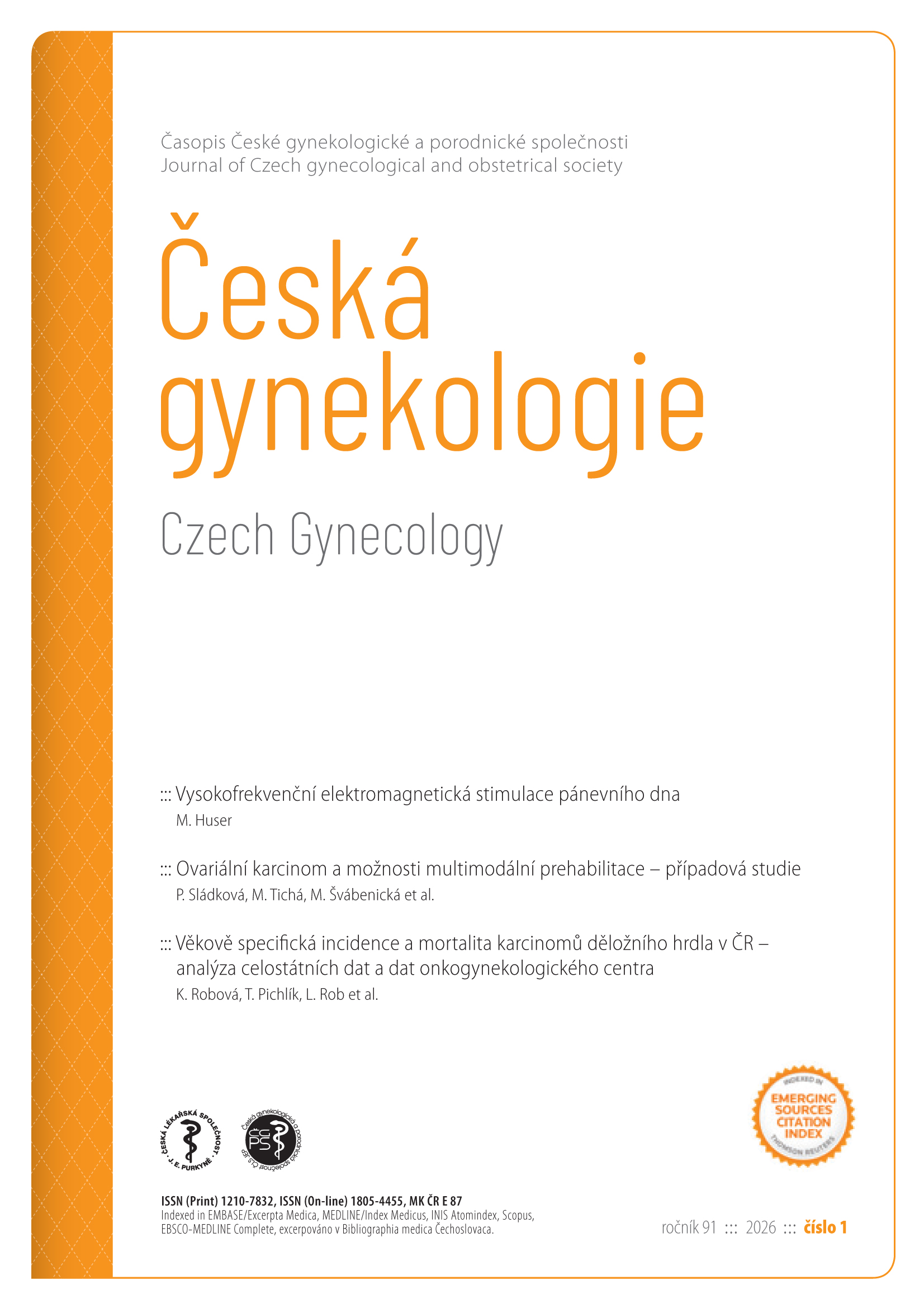 					Náhled Vol 91 No 1 (2026): Česká gynekologie
				