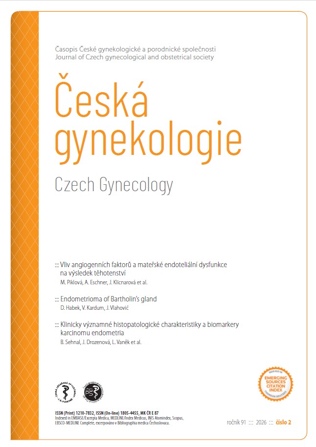 					Náhled Vol 91 No 2 (2026): Česká gynekologie
				