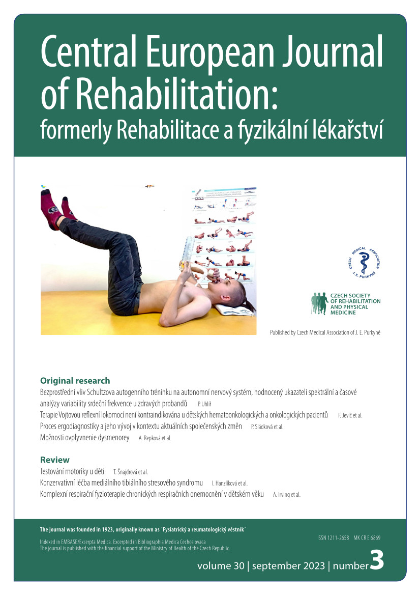 Central European Journal of Rehabilitation